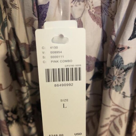 By Anthropologie Sleeveless Printed Midi Dress - Picture 5 of 6